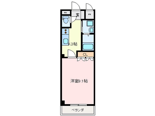 プチバイオレットの物件間取画像